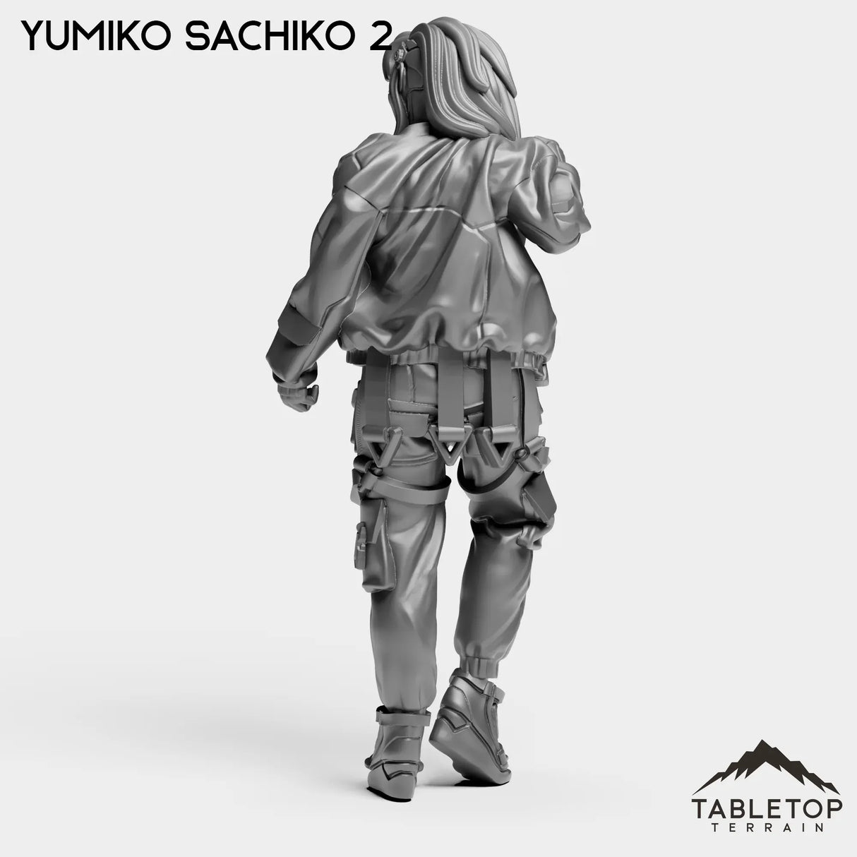 Tabletop Terrain Miniature Yumiko Sachiko - Strike Team Omega & Almighty Friends