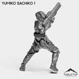Tabletop Terrain Miniature Yumiko Sachiko - Strike Team Omega & Almighty Friends
