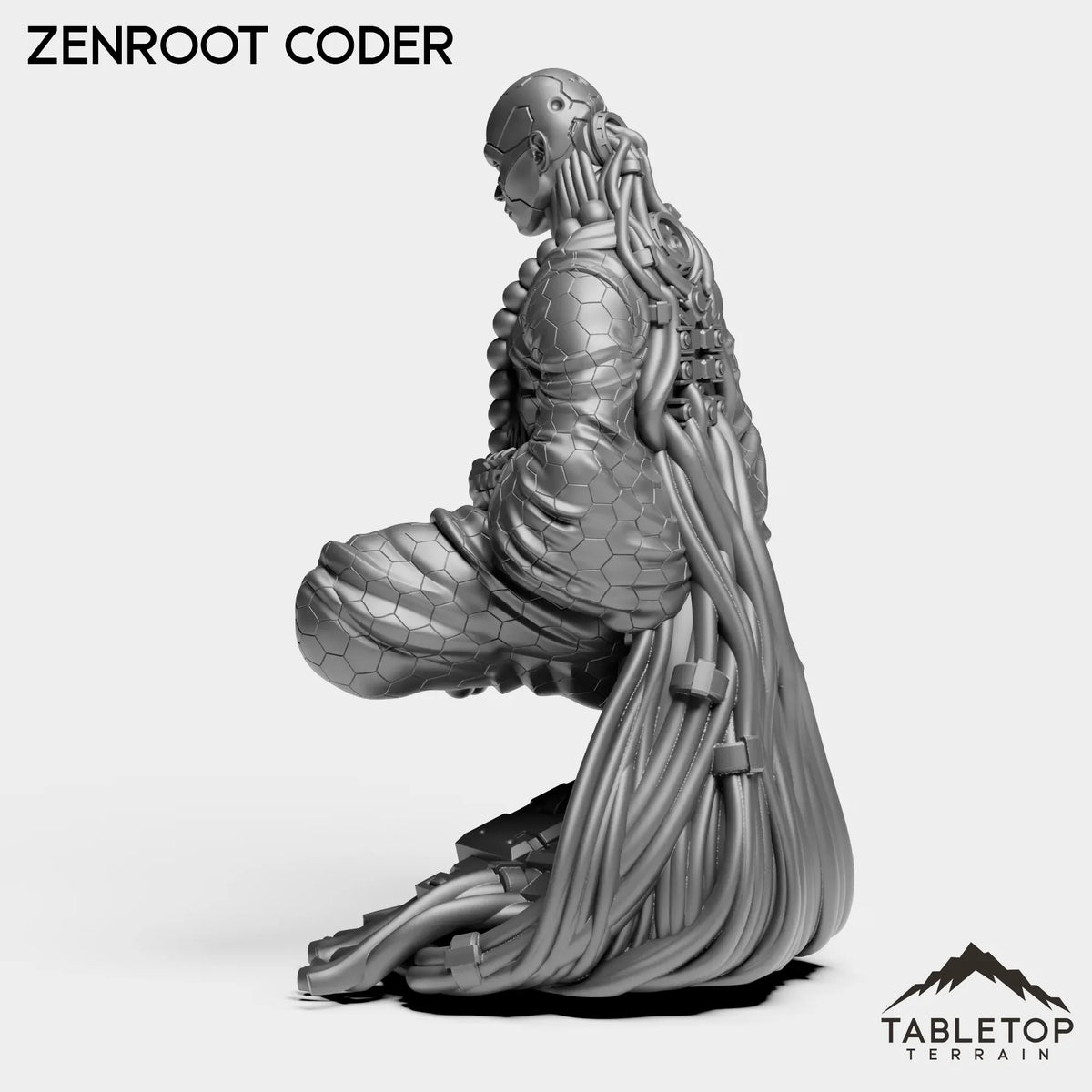Tabletop Terrain Miniature Zenroot Coder - Black Lotus Triads