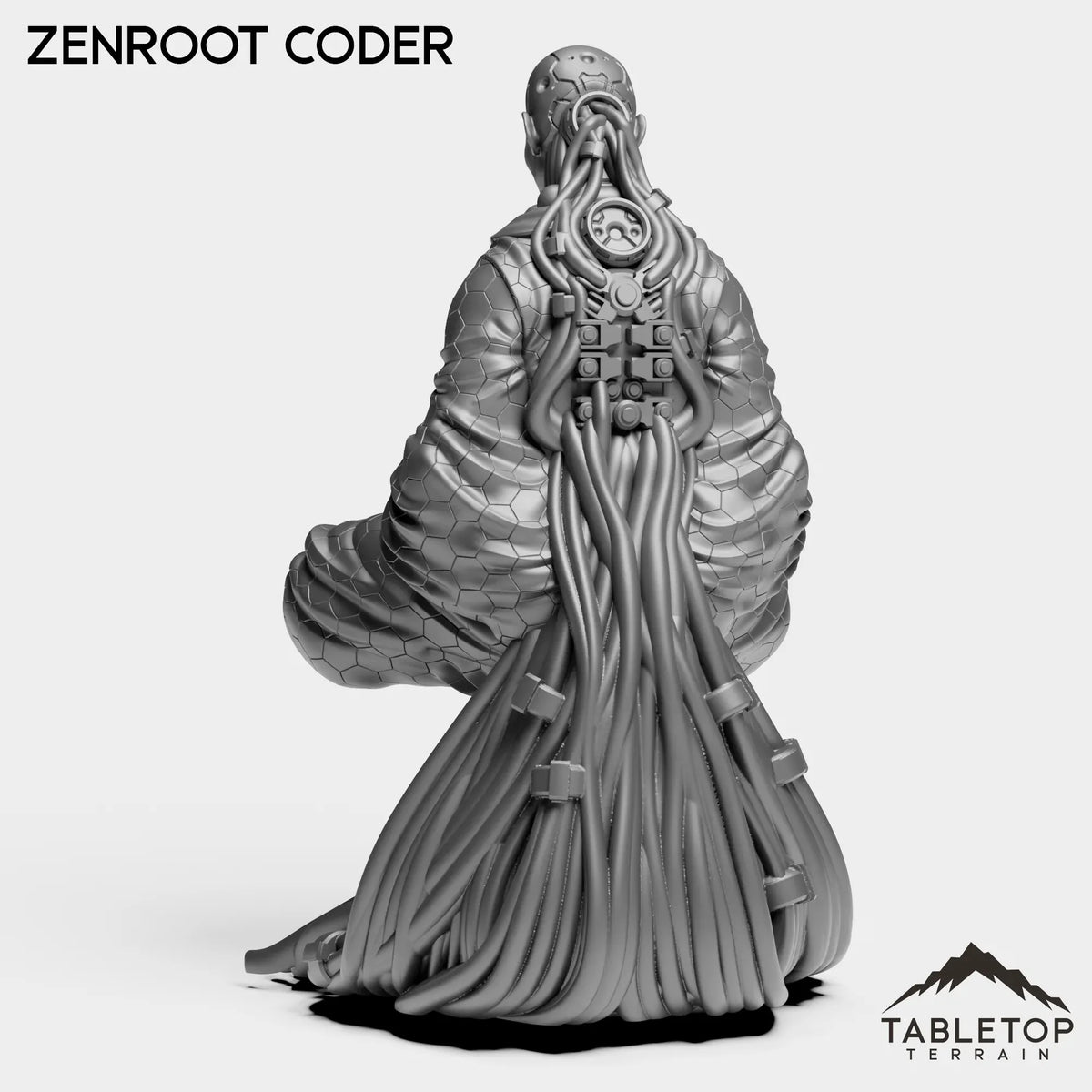 Tabletop Terrain Miniature Zenroot Coder - Black Lotus Triads