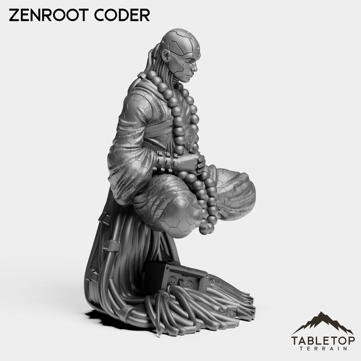 Tabletop Terrain Miniature Zenroot Coder - Black Lotus Triads