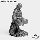 Tabletop Terrain Miniature Zenroot Coder - Black Lotus Triads