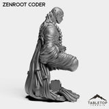 Tabletop Terrain Miniature Zenroot Coder - Black Lotus Triads