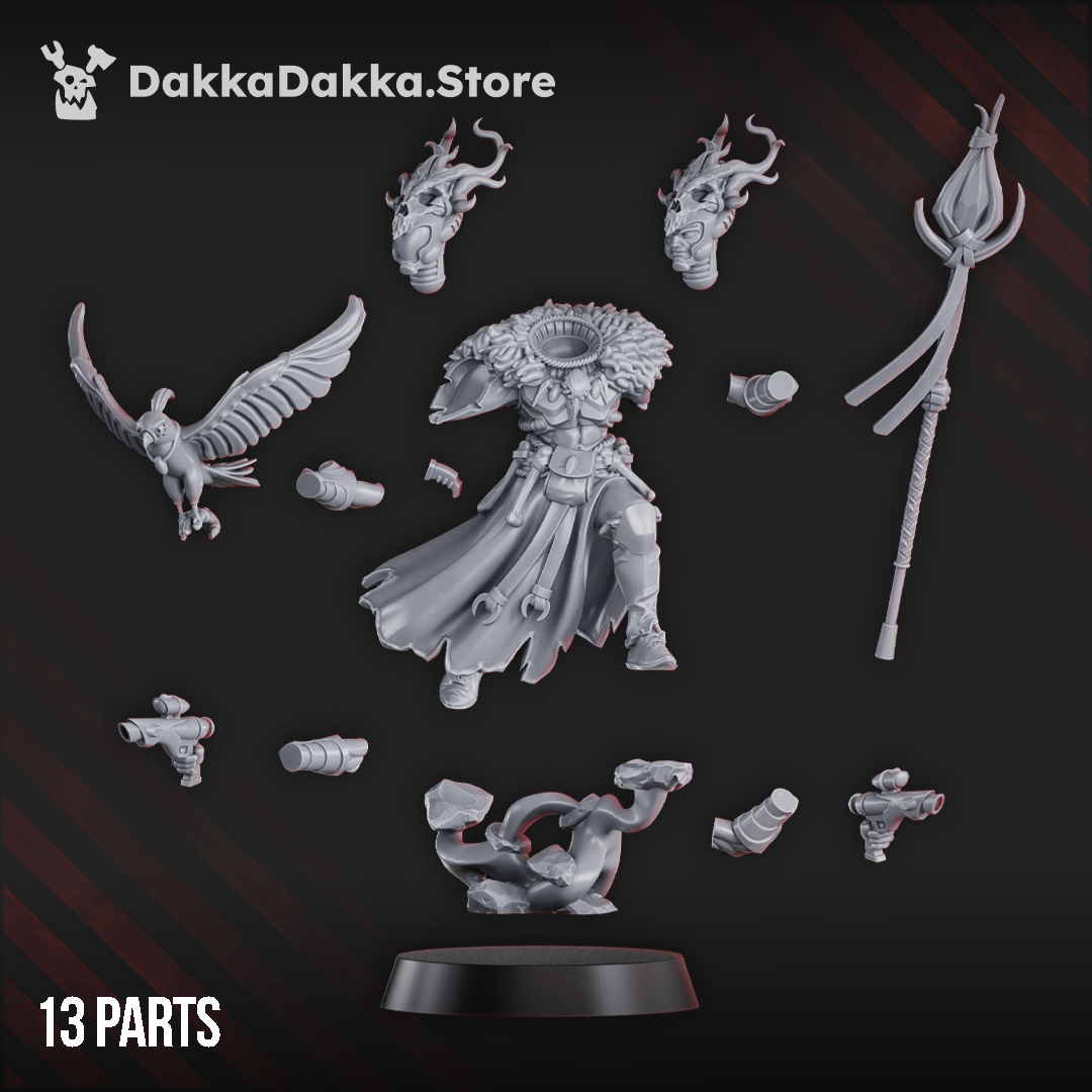 Tabletop Terrain Miniature Zenu the Spiritholder