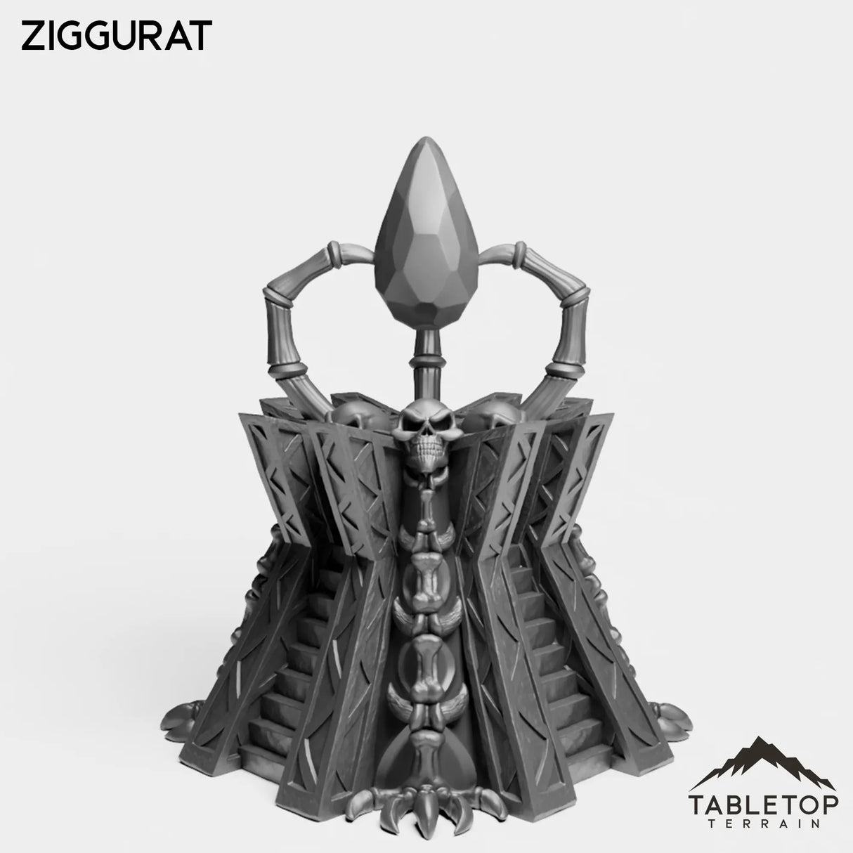 Tabletop Terrain Miniature Ziggurat