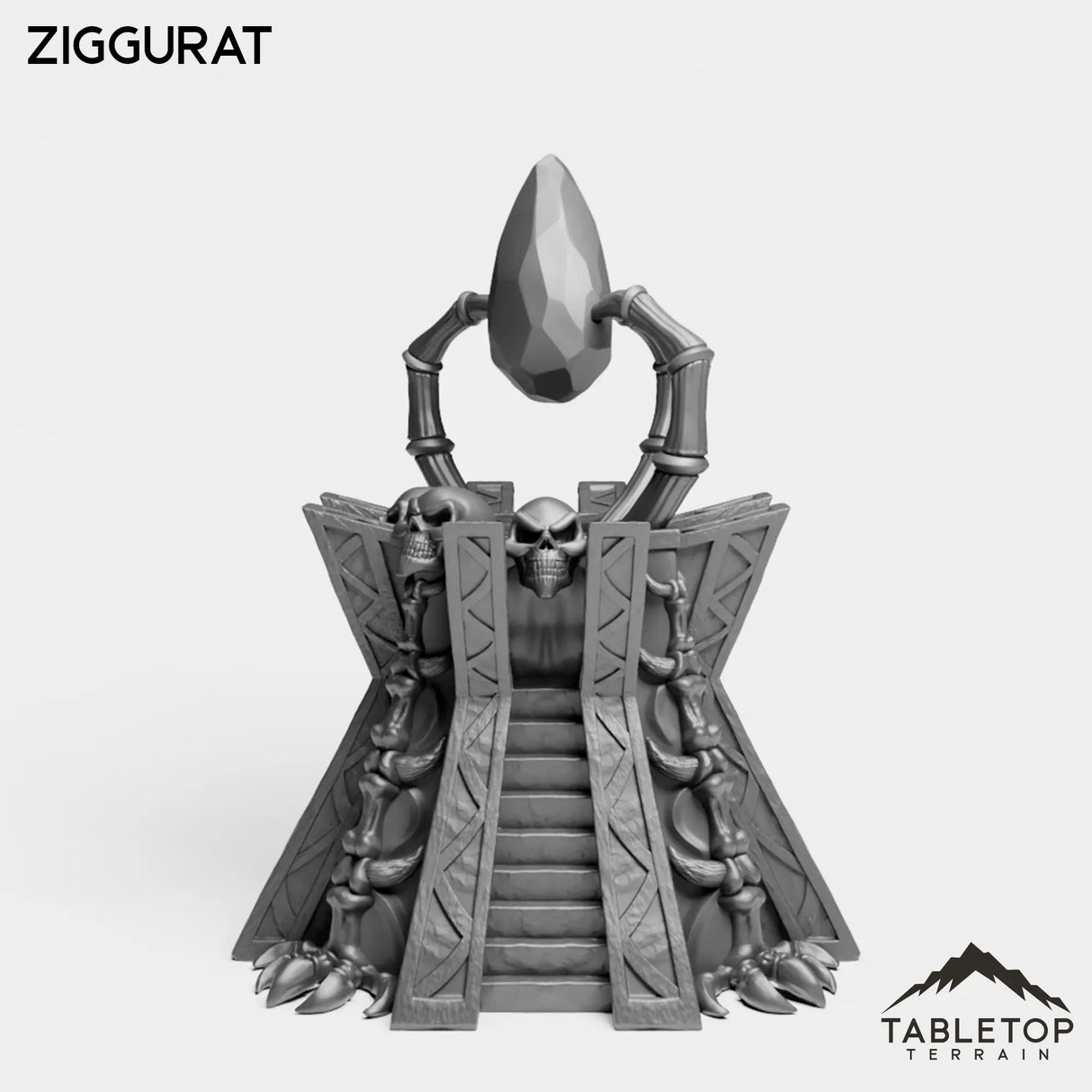 Tabletop Terrain Miniature Ziggurat
