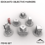Tabletop Terrain Objective Marker EdoKanto Objective Markers