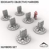 Tabletop Terrain Objective Marker EdoKanto Objective Markers