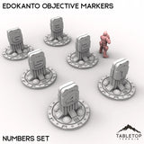 Tabletop Terrain Objective Marker EdoKanto Objective Markers