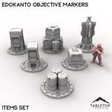 Tabletop Terrain Objective Marker Item EdoKanto Objective Markers