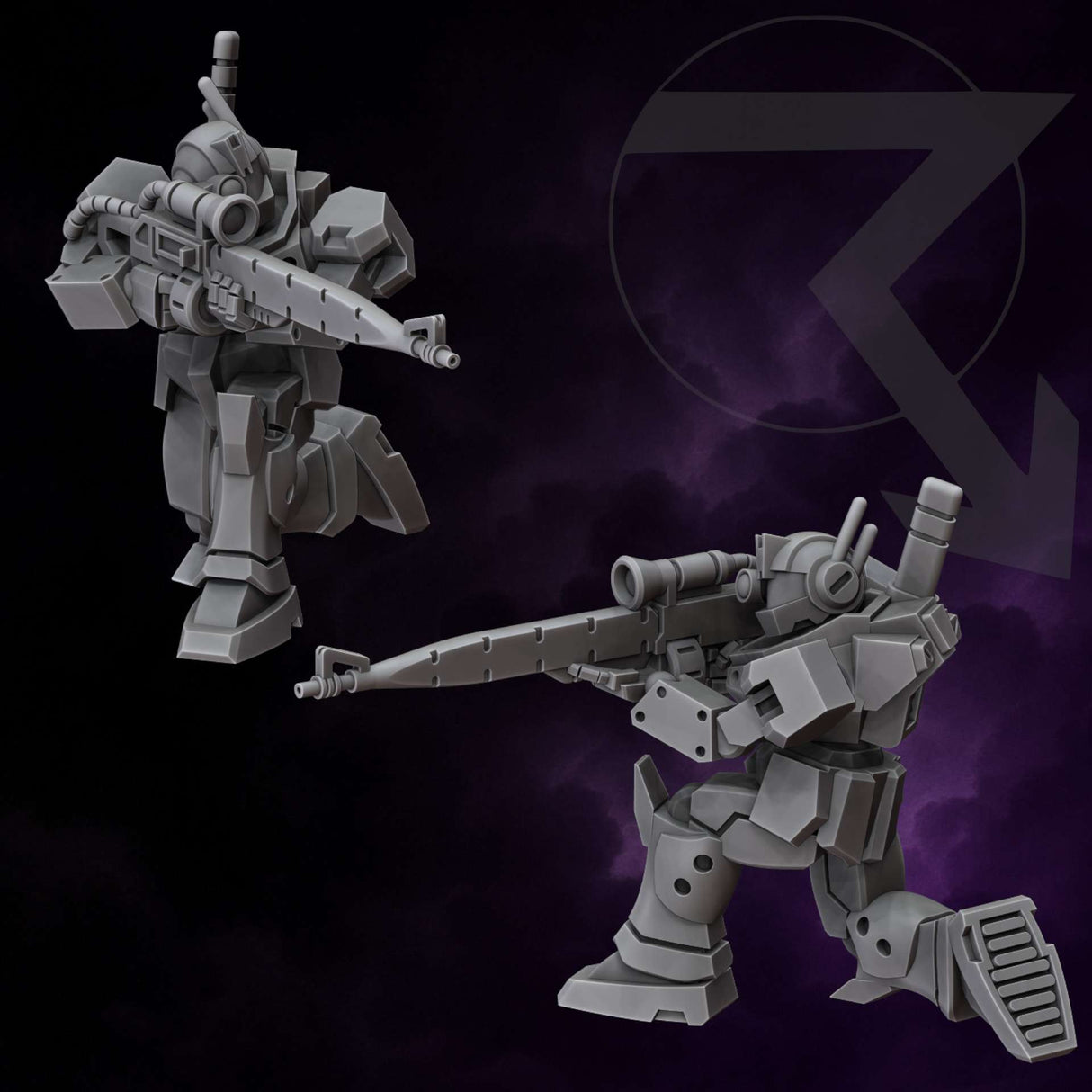 Tabletop Terrain Partisan - Retrotech Mecha