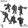Tabletop Terrain Partisan - Retrotech Mecha