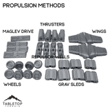 Tabletop Terrain Repulsor Land Train