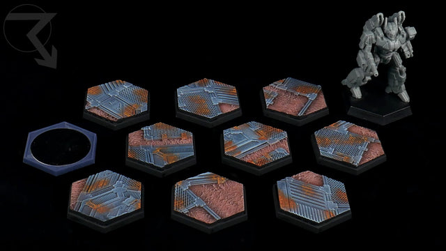 Tabletop Terrain Rimworld Colony - Hex - Hardcore Bases