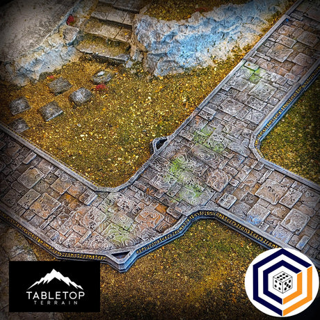 Tabletop Terrain Roads Rails and Roads - Kingdom of Durak Deep