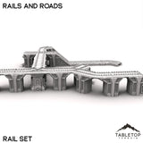 Tabletop Terrain Roads Rails and Roads - Kingdom of Durak Deep