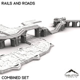 Tabletop Terrain Roads Rails and Roads - Kingdom of Durak Deep
