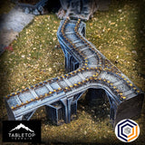 Tabletop Terrain Roads Rails and Roads - Kingdom of Durak Deep