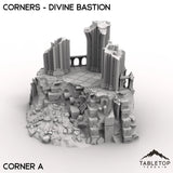 Tabletop Terrain Ruins 28/32mm / Corner A Corners - Divine Bastion, a Failed Arcology