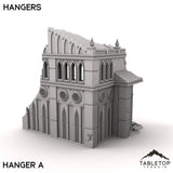 Tabletop Terrain Ruins 28/32mm / Hangar A Hangars - Phoebian V Airfield