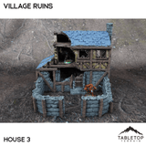 Tabletop Terrain Ruins 32mm / House 3 Village Ruins