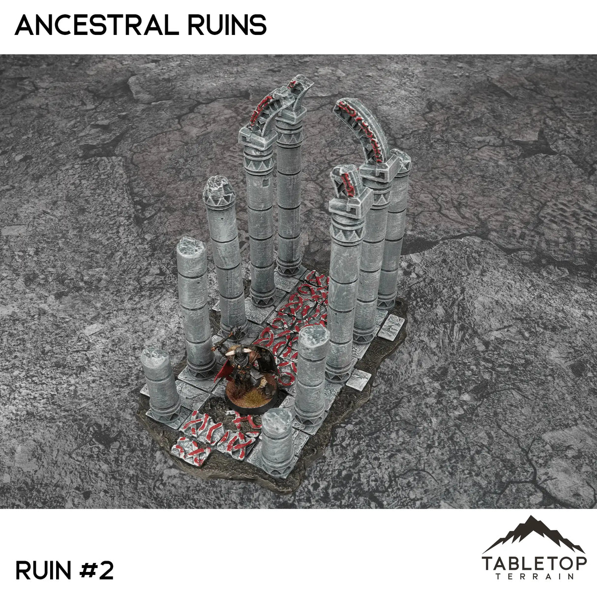 Tabletop Terrain Ruins 32mm / Ruins 2 Ancestral Ruins