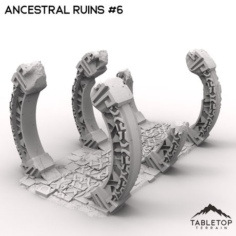 Tabletop Terrain Ruins 32mm / Ruins 6 Ancestral Ruins