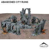 Tabletop Terrain Ruins Abandoned City Ruins