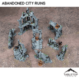 Tabletop Terrain Ruins Abandoned City Ruins