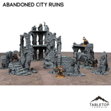 Tabletop Terrain Ruins Abandoned City Ruins
