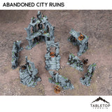 Tabletop Terrain Ruins Abandoned City Ruins