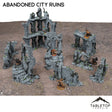 Tabletop Terrain Ruins Abandoned City Ruins