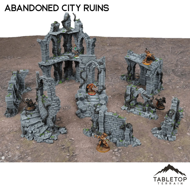 Tabletop Terrain Ruins Abandoned City Ruins
