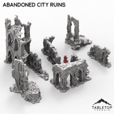 Tabletop Terrain Ruins Abandoned City Ruins