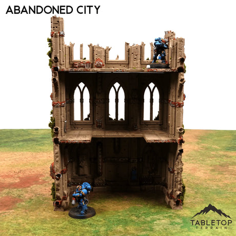 Tabletop Terrain Ruins Abandoned City Tournament Ruin Pack