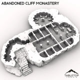 Tabletop Terrain Ruins Abandoned Cliff Monastery