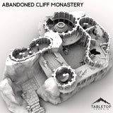Tabletop Terrain Ruins Abandoned Cliff Monastery