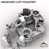 Tabletop Terrain Ruins Abandoned Cliff Monastery