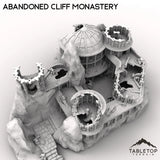 Tabletop Terrain Ruins Abandoned Cliff Monastery