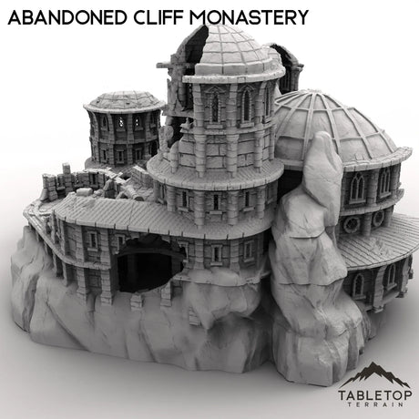 Tabletop Terrain Ruins Abandoned Cliff Monastery