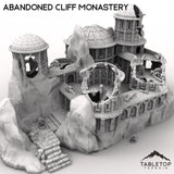 Tabletop Terrain Ruins Abandoned Cliff Monastery