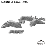 Tabletop Terrain Ruins Ancient Circular Ruins