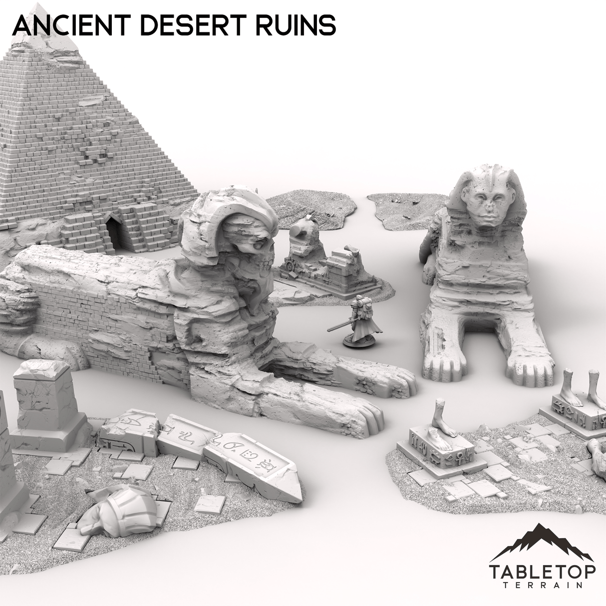 Tabletop Terrain Ruins Ancient Desert Ruins