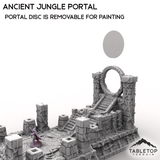 Tabletop Terrain Ruins Ancient Jungle Portal