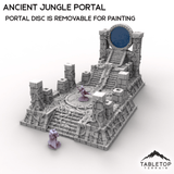Tabletop Terrain Ruins Ancient Jungle Portal