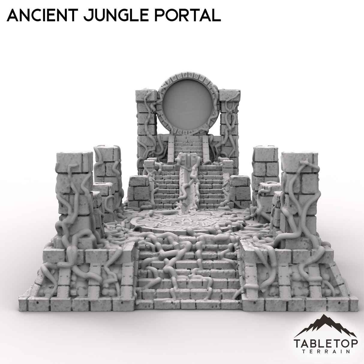 Tabletop Terrain Ruins Ancient Jungle Portal