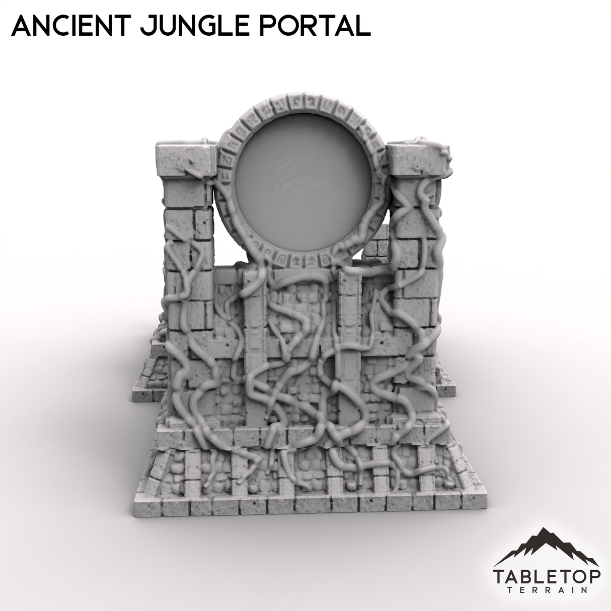 Tabletop Terrain Ruins Ancient Jungle Portal