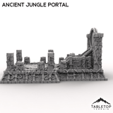 Tabletop Terrain Ruins Ancient Jungle Portal