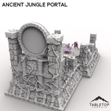 Tabletop Terrain Ruins Ancient Jungle Portal