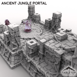 Tabletop Terrain Ruins Ancient Jungle Portal